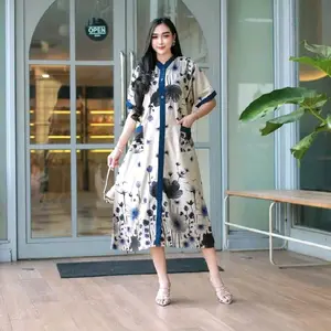 DASTER PIAMA PERI RAYON PREMIUM BUSUI FRIENDLY