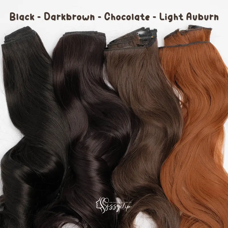 Sissyclip - AIRY EXTENSION 4 CLIPS PREMIUM COLLECTION BY SISSYCLIP 3
