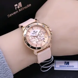 Seven minute m701B Jam tangan wanita original tahan air rubber cewek water resistant