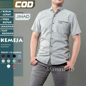 Kemeja Pria Lengan Pendek Becco 015