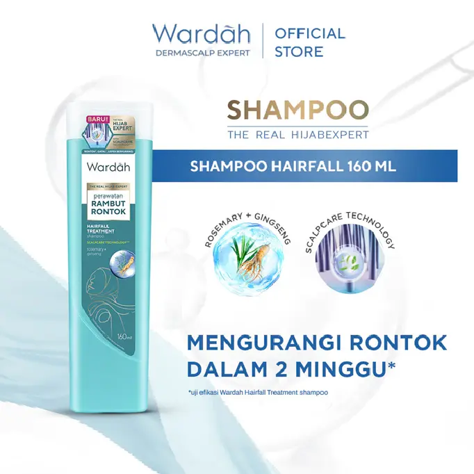 Wardah Shampoo - Mengandung ScentLock Fragrance - Wangi Tahan Lama 3