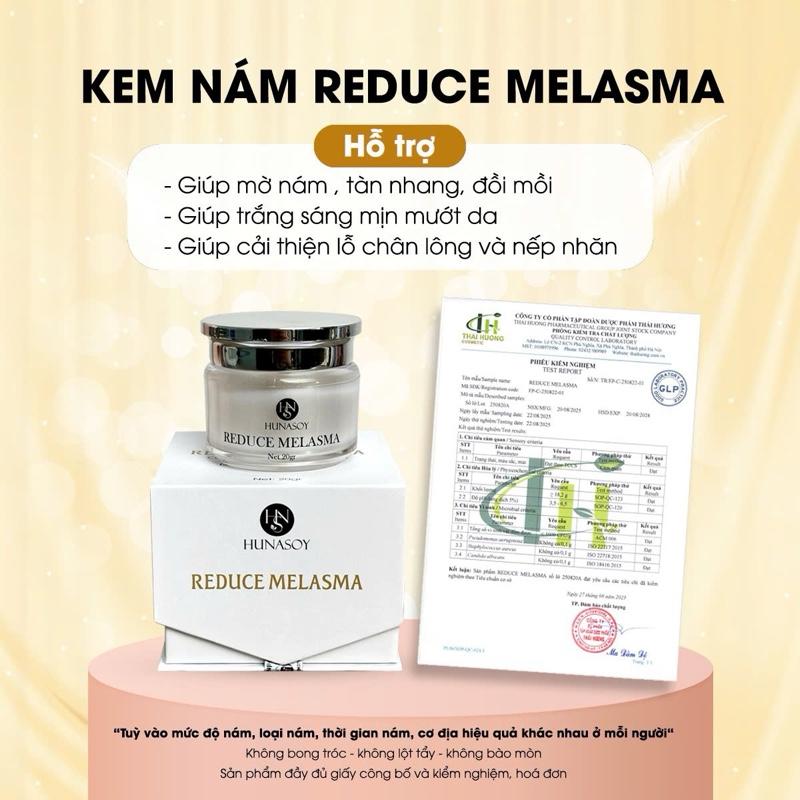   COMBO 2 TẶNG KEM CHỐNG NẮNG   kEM NÁM REDUCE MALASMA HỘ TRỢ MỜ NÁM TÀN NHANG GIÚP DA TRẮNG HỒNG RẠNG RỠ 