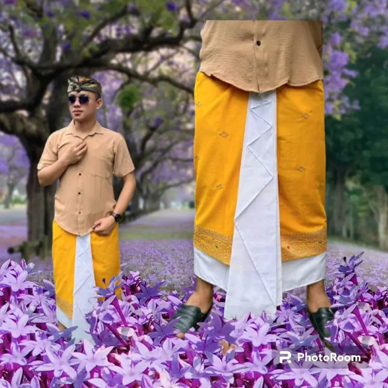kamben setengah jadi Setelan Pria 5