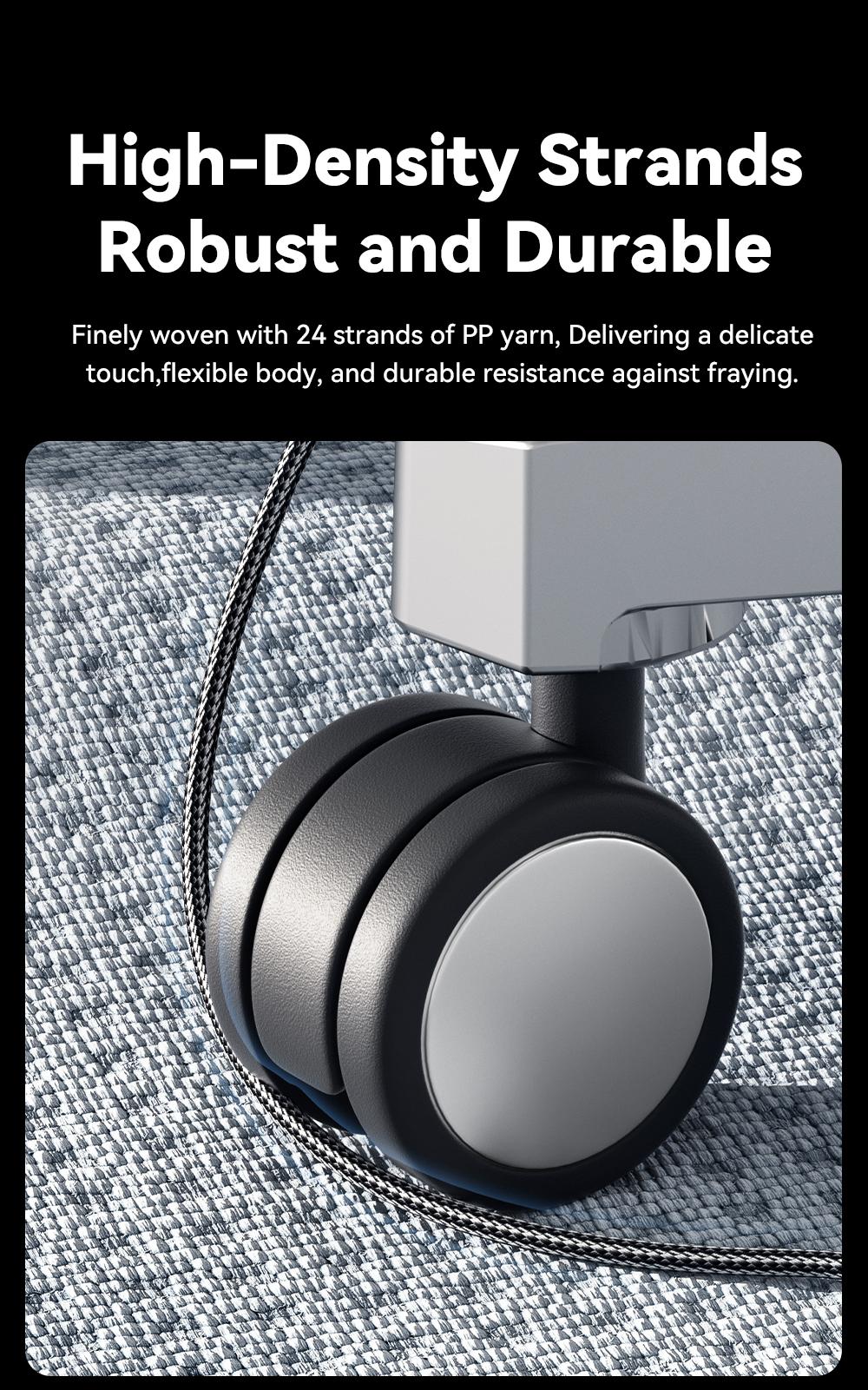 Essager 120W Usb Type C Cable For xiaomi 6A Fast Charging Cord