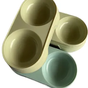 Tempat Pakan Minum Anjing  Kucing Anti Slip Pet