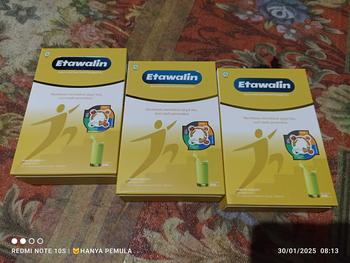 Product Review of Susu Etawalin Original Asli 3 Box Etawalin Official Susu Untuk Tulang Sendi Asam Urat  Susu Kambing Etawa Bubuk Halal BPOM 200 Gram Garansi Ori Dairy Milk Bahan Manis from S**A 1