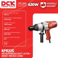 Gambar DCK Mesin Pembuka Baut Listrik 22mm / Mesin Impact Wrench Torsi 588 Nm 620 Watt KPB22C dari DCK Power Tools Indonesia Kota Administrasi Jakarta Barat 3 Tokopedia
