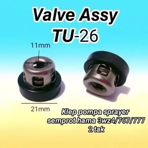TU26 Valve Assy Klep Air Katup Mesin Semprot Hama 2Tak Tanika Tasco Yamakoyo Polar NPH Miura Yamamoto