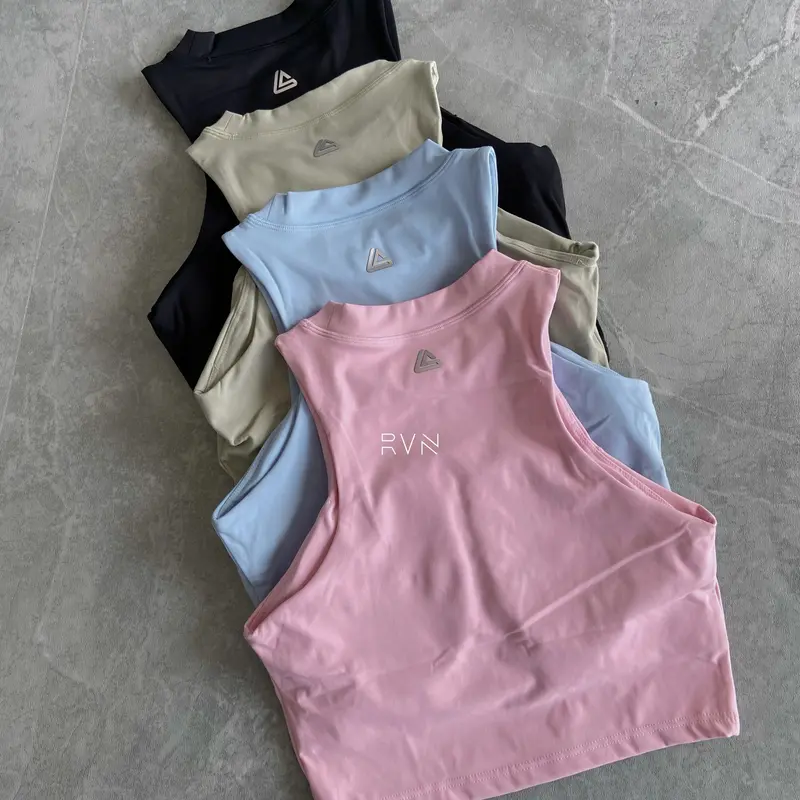 RVN Leona Crop Top Olahraga Yoga Gym Pilates 5
