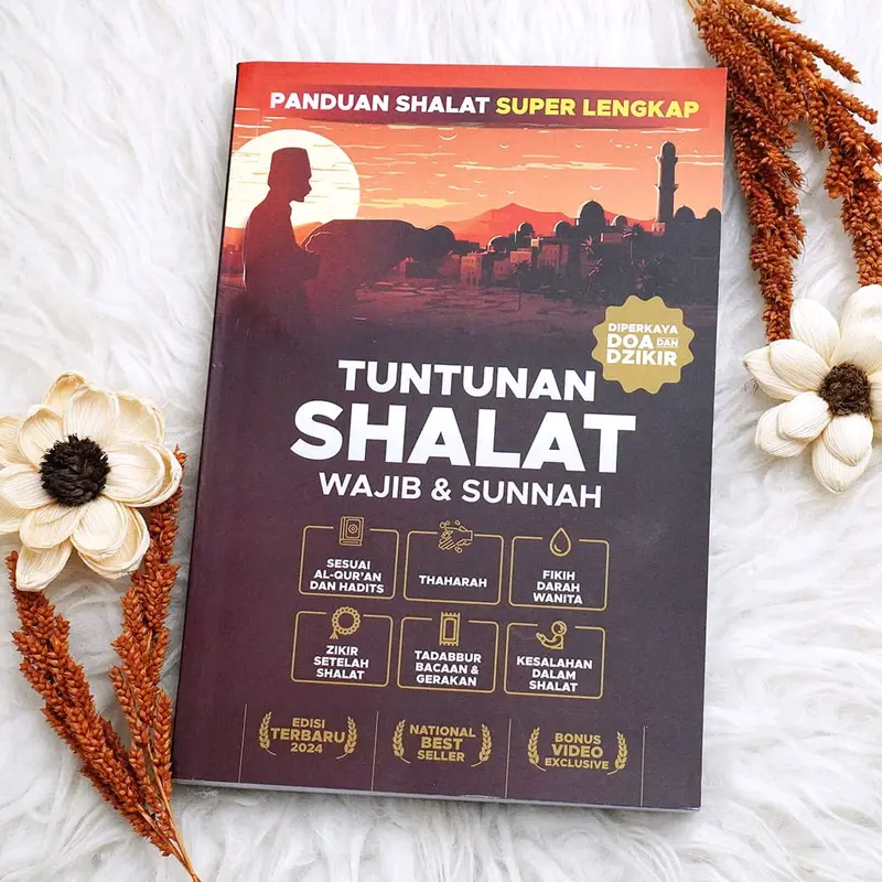 [ORIGINAL]Buku Tuntunan Sholat Wajib Sunnah Lengkap Best Seller 2