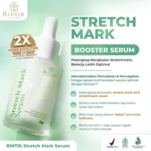Rintik Stretch Mark Serum Booster – Maksimalkan Pemudaran Stretch Mark & Perawatan Kulit