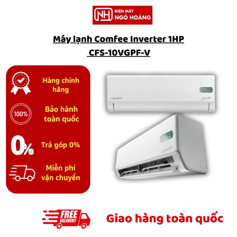 CFS-10VGPF - Máy Lạnh Comfee Inverter 1HP - Tiết Kiệm Điện