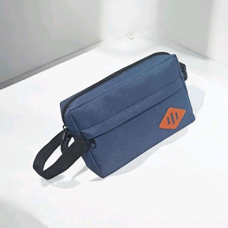 Handbag pria bahan kodura clutch bag kualitas premium tas tangan terbaru tas selempang multifungsi 3
