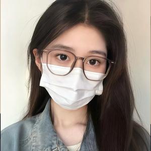 Men Women Nearsighted Glasses Graded 0~-400 Anti Radiation Eyeglass Fashion Large-frame Eyeglasses