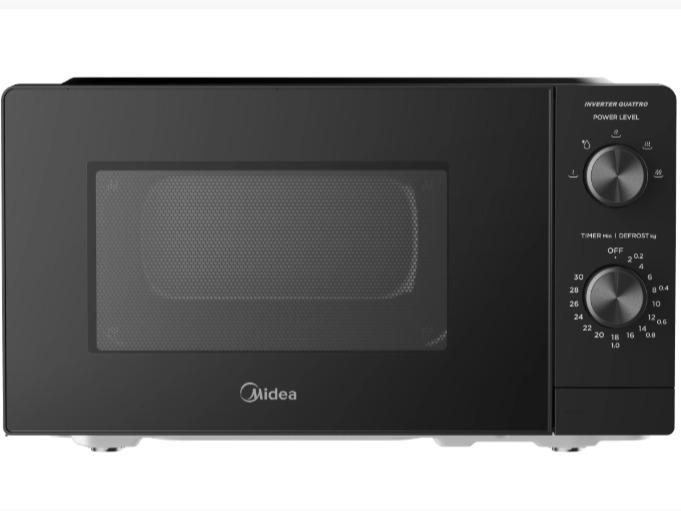 Gambar MIDEA Microwave Oven MMO20PZA-MMPFBK  Inverter Quattro: Hemat Listrik & Suara Senyap  Even Defrosting dari Indah Home Shop Kota Administrasi Jakarta Selatan Tokopedia
