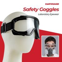 Gambar TaffGUARD Kacamata Safety Goggles Work Laboratory Eyewar - ASL-Y - Hitam dari Taffware Official Store Kota Administrasi Jakarta Barat 2 Tokopedia