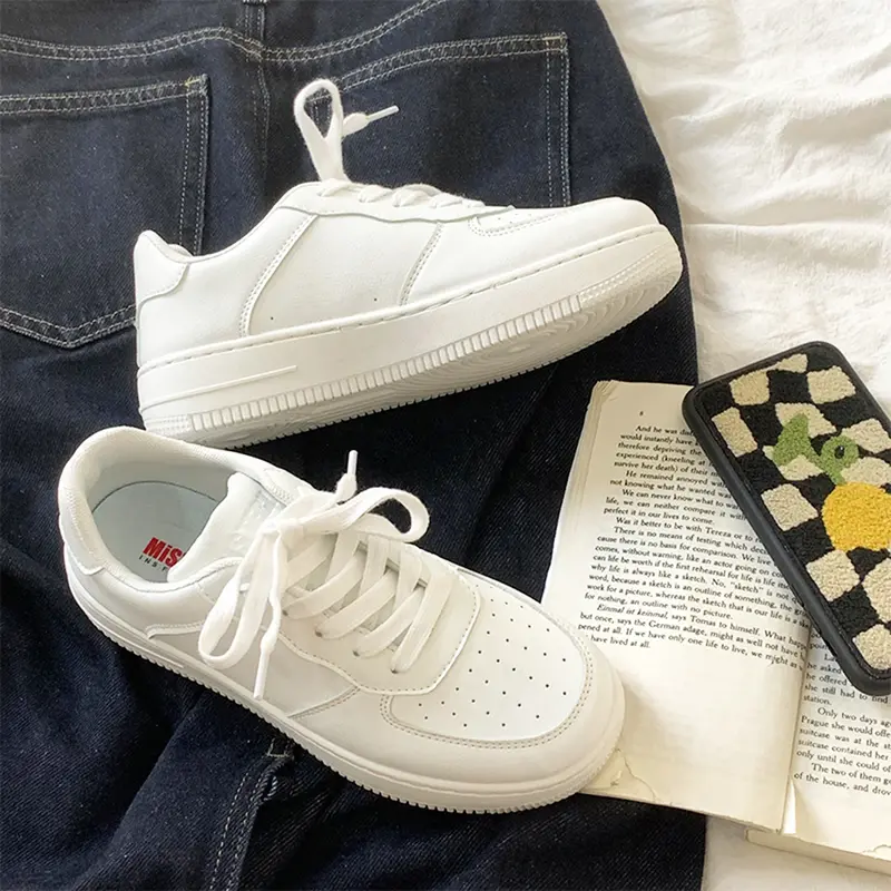 MISTERY Giày Thể Thao Da Thời Trang Cho Nữ Sneaker Shoes MODEL AIR MIS-704 5