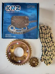 GEAR SET/GEAR PAKET MOTOR SUPRA FIT NEW KNZ – RANTAI + GIR DEPAN + GIR BELAKANG (FULL SET)