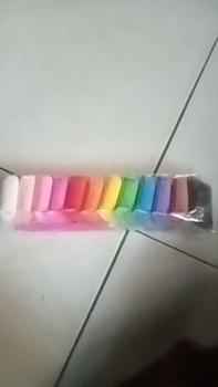 Product Review of Clay Lilin Mainan Anak 12 Pcs Free Pisau Bahan Polymers Lembut Plastik Toys Buah from ** ** ** ** ** 1