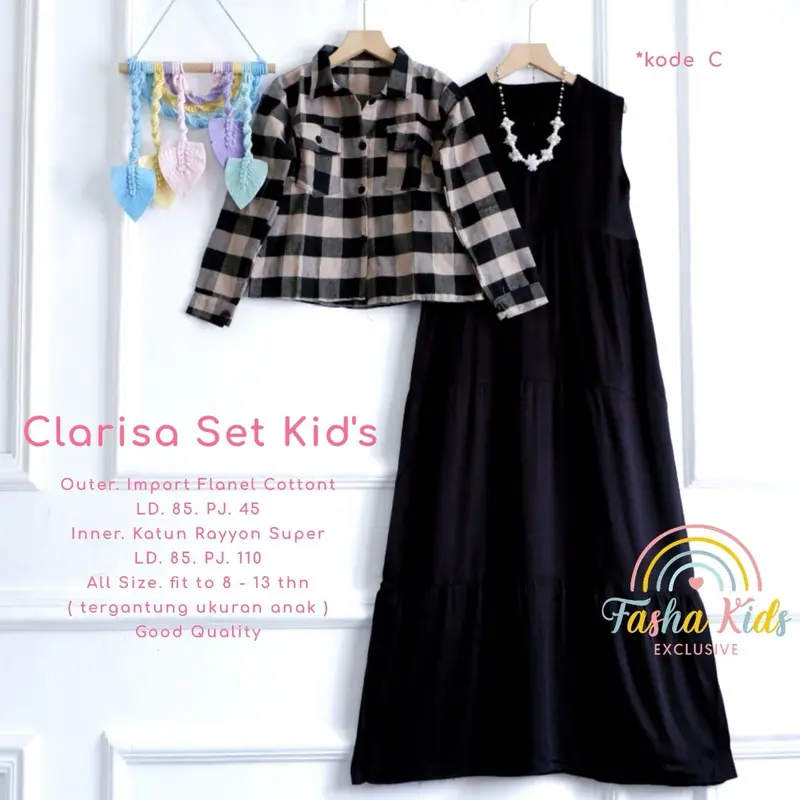 Clarisa set kids original by Fasha 2