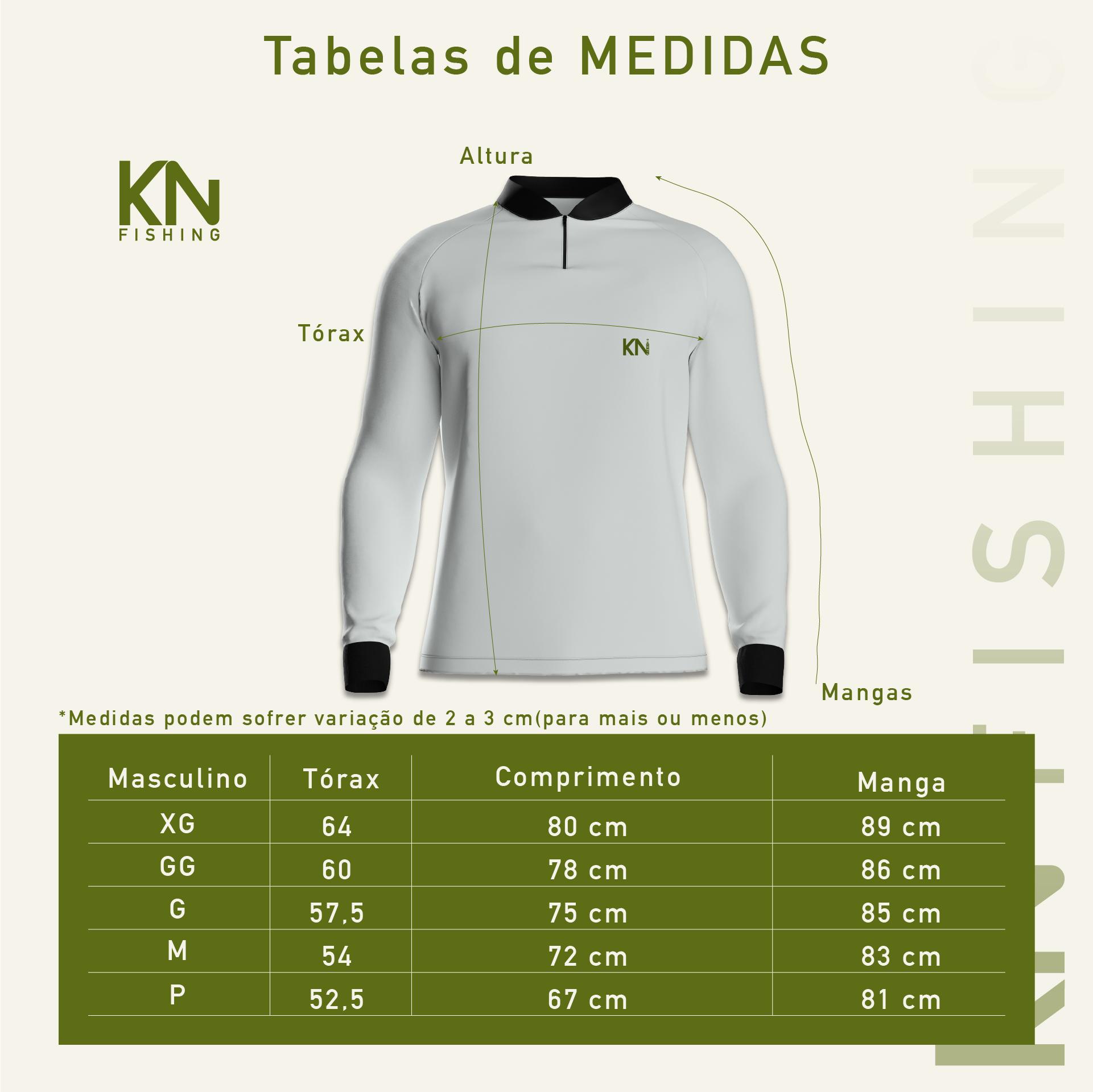 Camiseta Pesca Nossa Senhora DRY SOFT Masculina Proteção Solar UV50