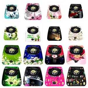 STIKER KOMPOR GAS 1 TUNGKU MOTIF BUNGA TERLARIS Sticker