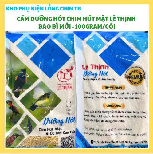 COMBO 10 GÓI 1KG CÁM DƯỠNG HÓT LÊ THỊNH cám chim hút mật