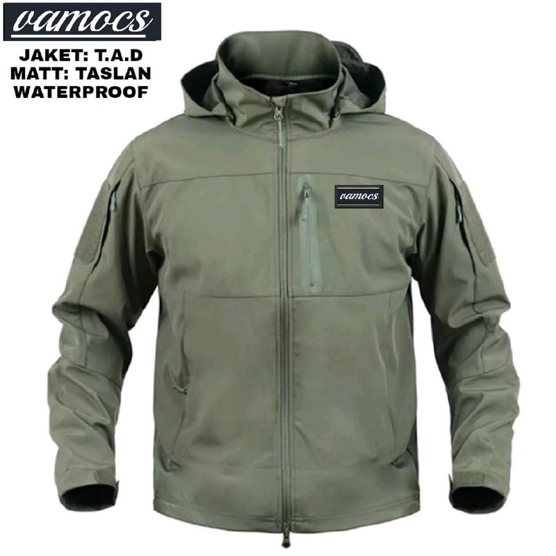 JAKET TAD WATERPROOF ANTI AIR JAKET MOTOR JAKET PRIA KUPLUK BONGKAR PASANG Bomber Outdoor Cowok Gunung 1