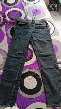 Product Review of Celana Jeans Pria Kekinian – Bahan Adem Pinggang Karet & Harga Terbaik -  Slim Fit Tebal from A**n 0