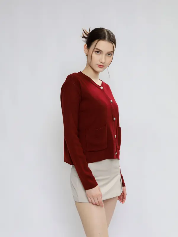 NIGOO Nadeen Knitwear Cardigan Rajut Wanita 2