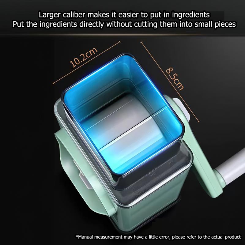 vegetable slicer vegetable cutter fruit and vegetable cutting equipment meat grinder chili grinder manual cutter garlic mincer Slice alley Kitchen Utensils Plastic Stainless 2