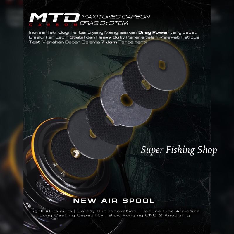 Reel Daido BARATUS HS SW High Speed Saltwater Power Handle 5