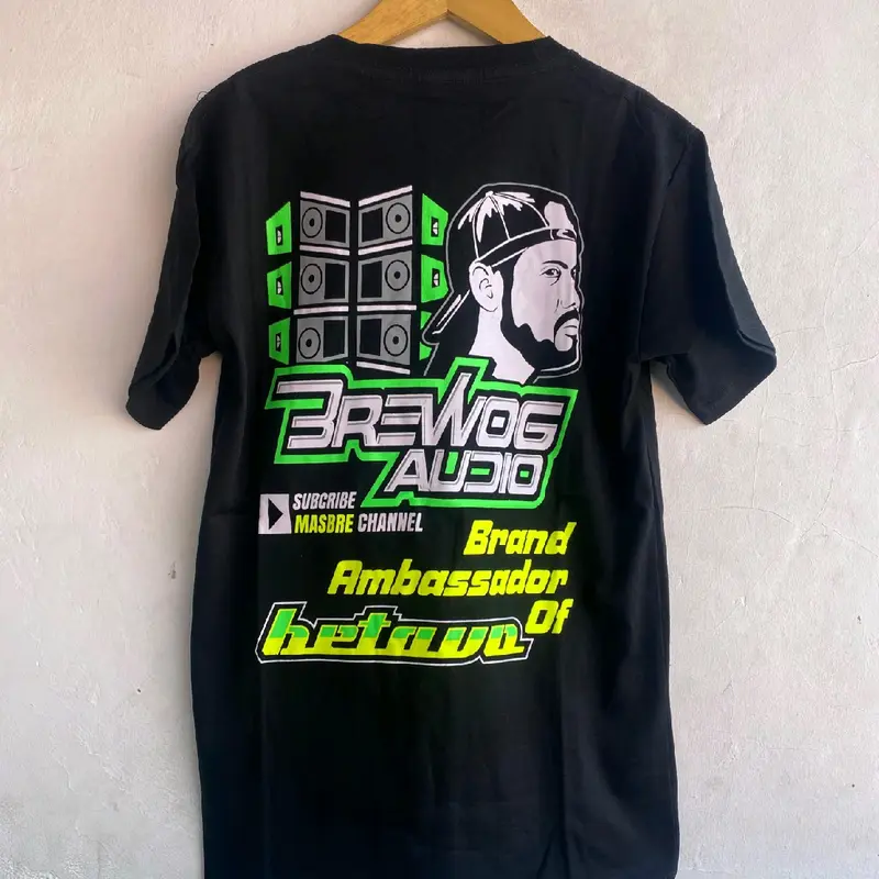 Atasan anak brewog audio Baru | Kaos atasan anak brewog audio Variasi 4 0