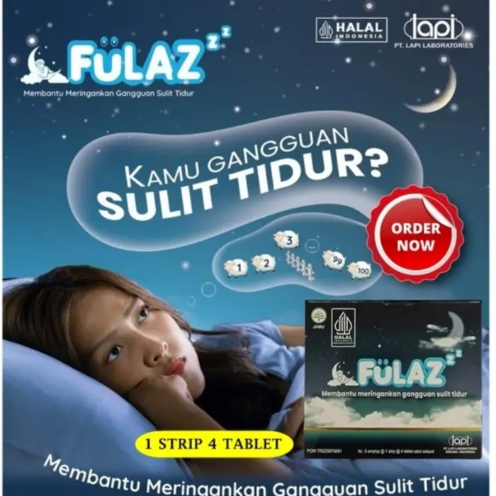 FULAZ MEMBANTU MERINGANKAN GANGGUAN SULIT TIDUR