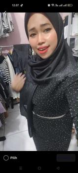 Product Review of Dress Blink Blink motek Glittery panjang mewah long dress pesta full motek Formal Wanita from r**1 0