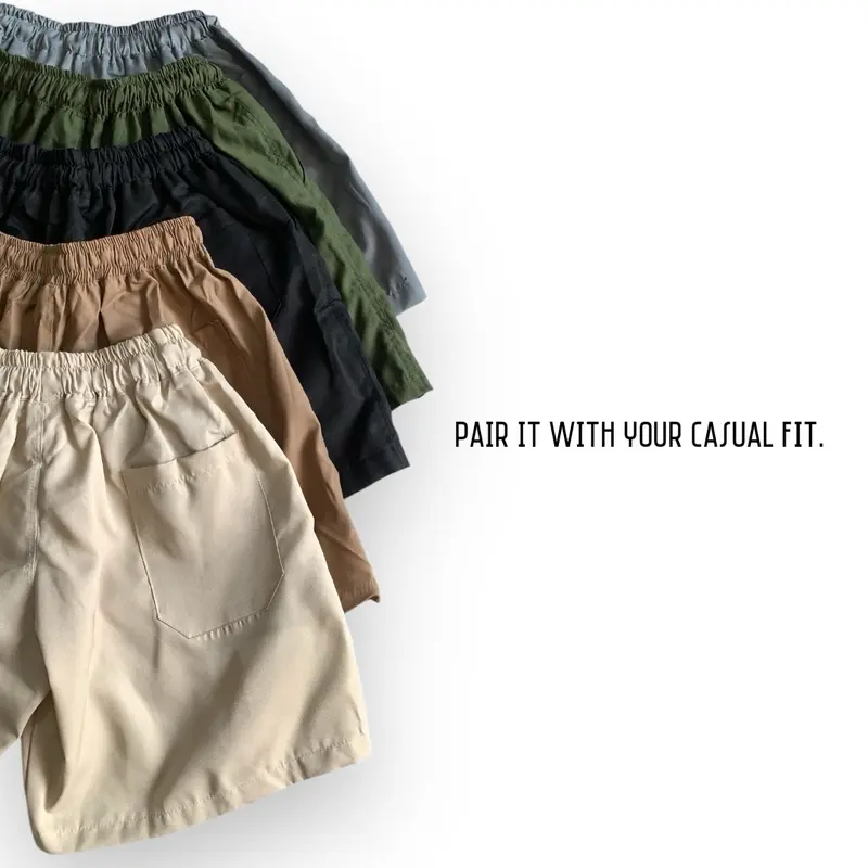 Celana Pendek Pria Wanita ID.SM Boardshort - 3 PCS, Premium Fit Distro - shorts celana keren celana  pendek 3