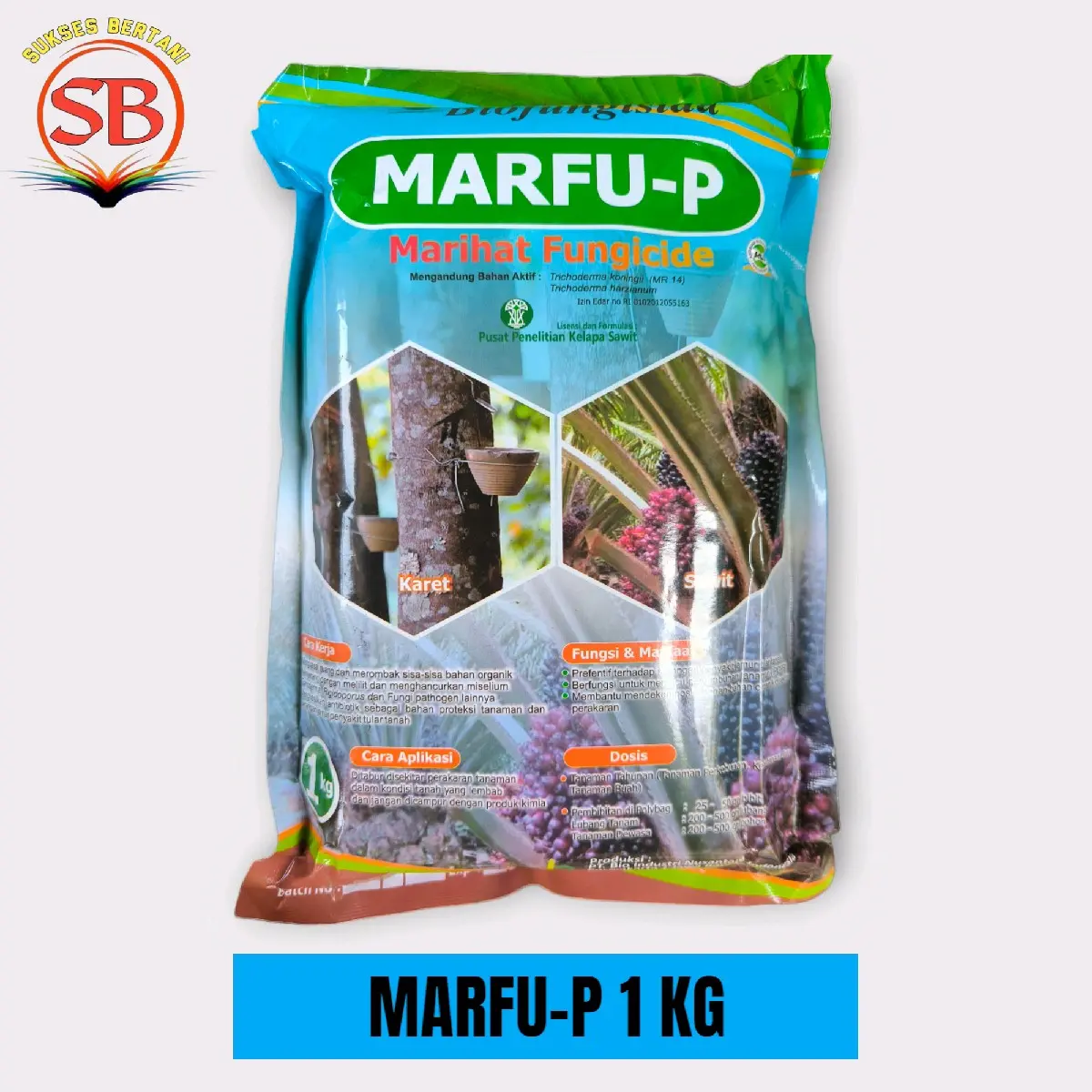 TRICHODERMA MARFU-P ATASI LAYU DAN JAMUR PADA TANAMAN - 1 KG