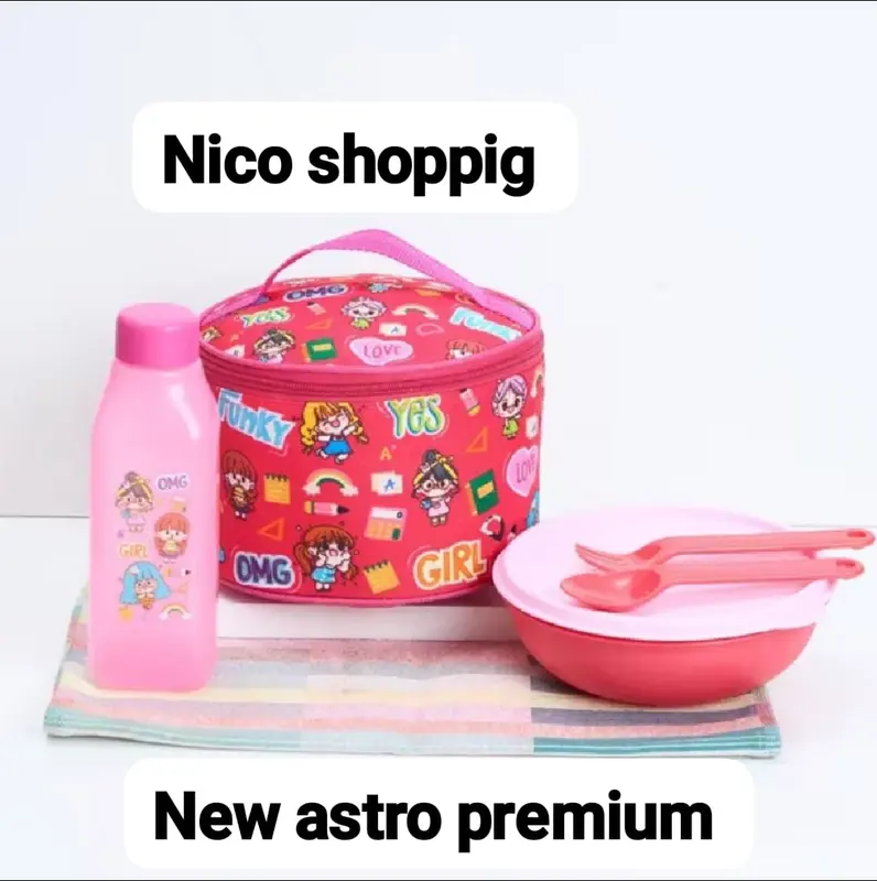 Set Tas Bekal New Astro Premium Set Of 4 Pcs - 6