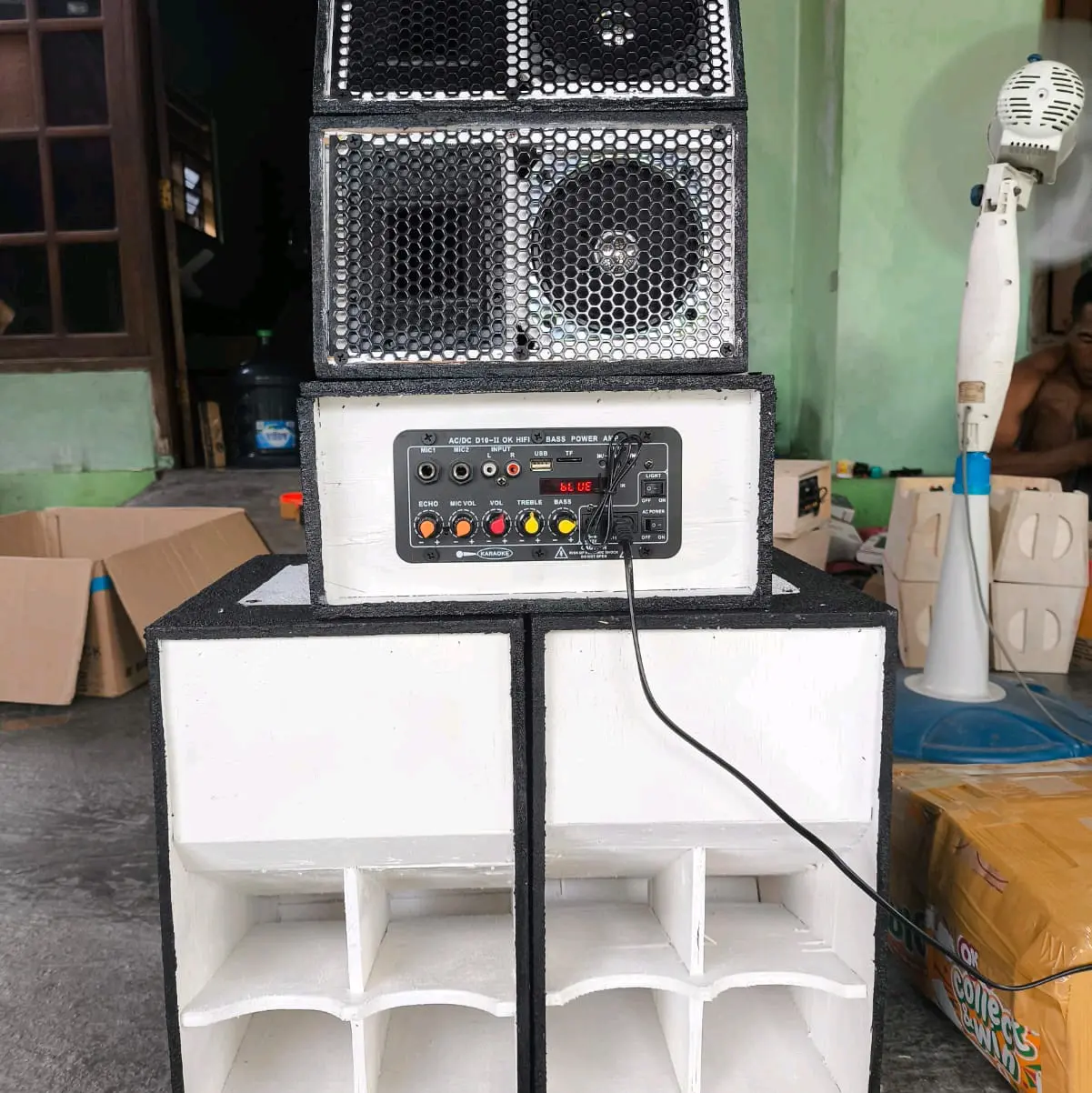 Paket miniatur siap bunyi 6 Inc supali bisa riques warna