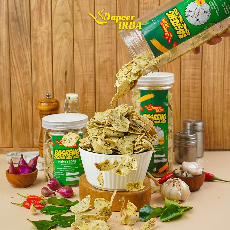 Dapoer Irda Basreng Original Daun Jeruk 5