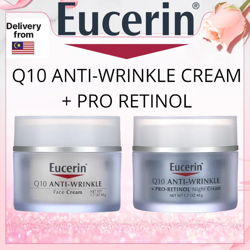 Kem Dưỡng Da Mặt Chống Nhăn, Eucerin, Q10