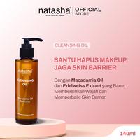 Gambar Natasha Cleansing Oil 140ml - Dengan Macadamia Oil & Edelweiss Extract untuk Membersihkan Wajah & Memperbaiki Skin Barrier dari Natasha Skincare Kota Administrasi Jakarta Barat 1 Tokopedia