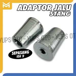 ADAPTOR JALU STANG STIR BESI PNP STANG SEMUA MOTOR BOSH JALU STANG BOS BANDUL STANG SEPASANG SET ISI 2 KIRI KANAN BOSH JALU TANAM MOTOR SAMBUNGAN JALU VARIASI ADAPTER STANG UNIVERSAL BAUT 10 PNP SEMUA JENIS MOTOR