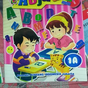 Buku Tk 1A Belajar Menulis Abjad