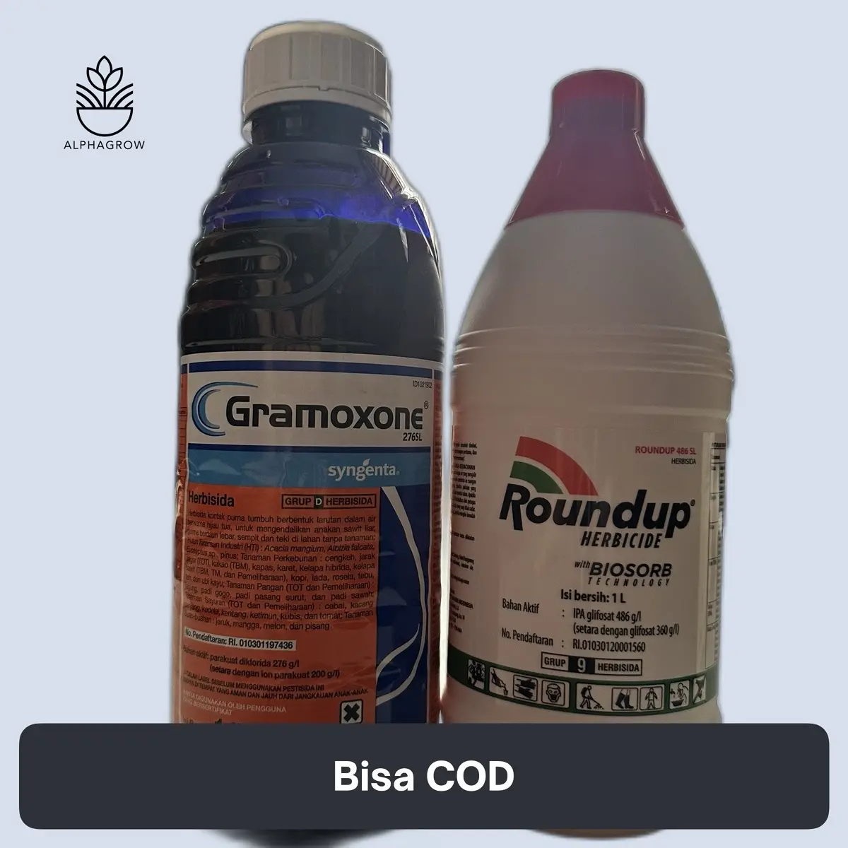 Paket Bundling Roundup + Gramoxone Tanaman gulma rumput
