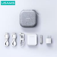 Gambar USAMS ZB351 Storage Bag Pouch TWS Aksesoris Universal - Storage Bag dari USAMS ID Official Kota Tangerang 5 Tokopedia