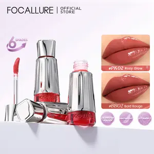 [Official] FOCALLURE SheenLock Satin Lip Glaze 16H Satin Sheen Transferproof Smudgeproof