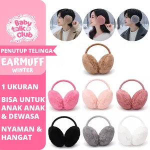 Cute Earmuff Winter Earwarmer Musim Dingin Penutup Telinga Bayi sampai Dewasa
