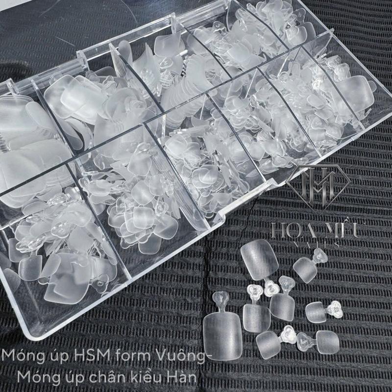 Móng Úp Chân HSM form Hàn ngắn hộp