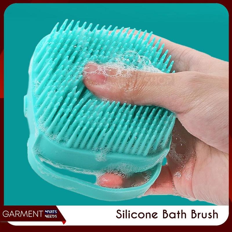Sikat Mandi Silikon Shower Brush Alat Pembersih Daki Badan Lembut Milenial Massage Body Scrub Bayi 3
